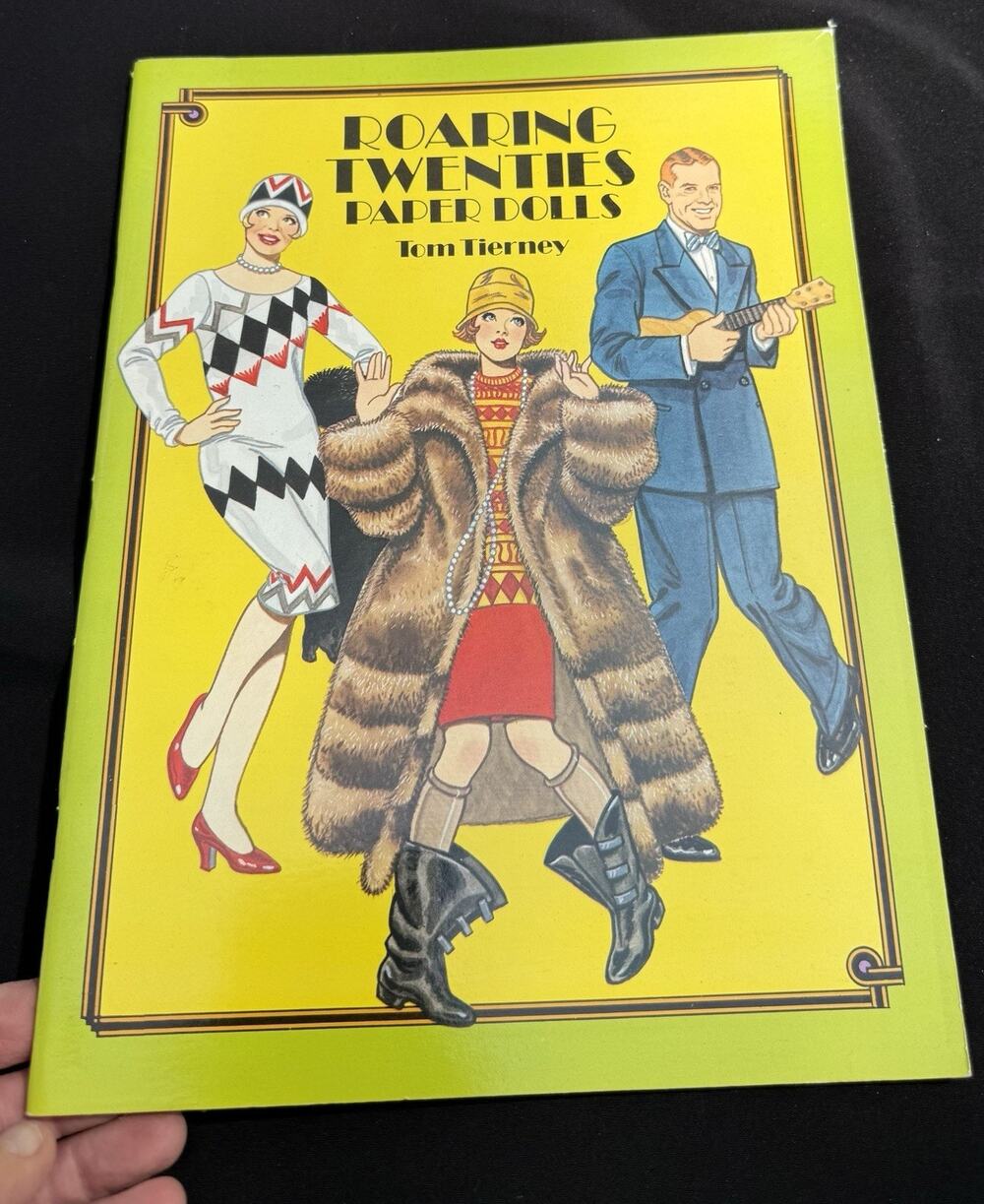 Roaring Twenties Paper Dolls by Tom Tierney 1992 Paperback Book New